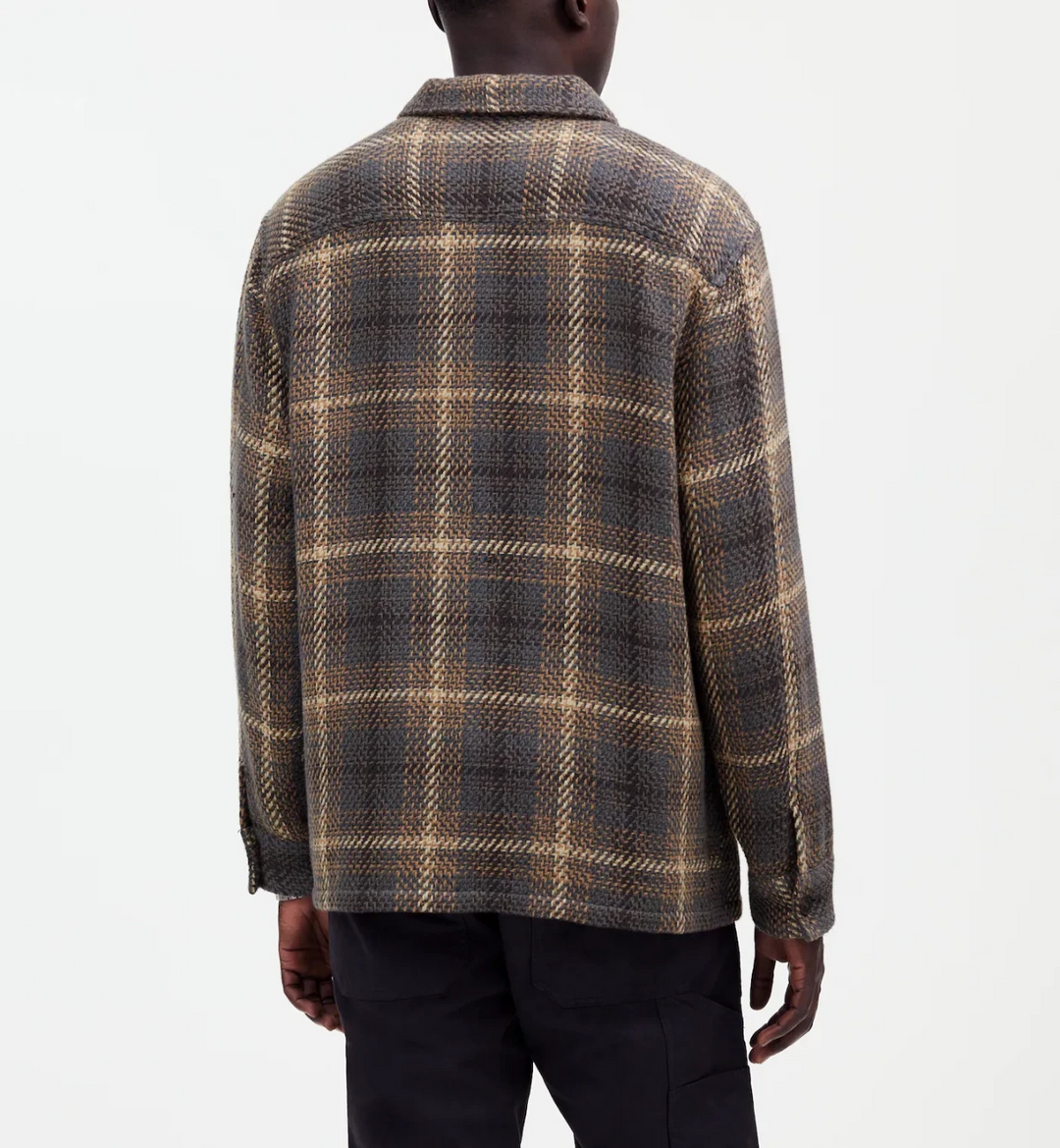 Madewell Boxy Twill Button Front Shirt Jacket MSRP $118