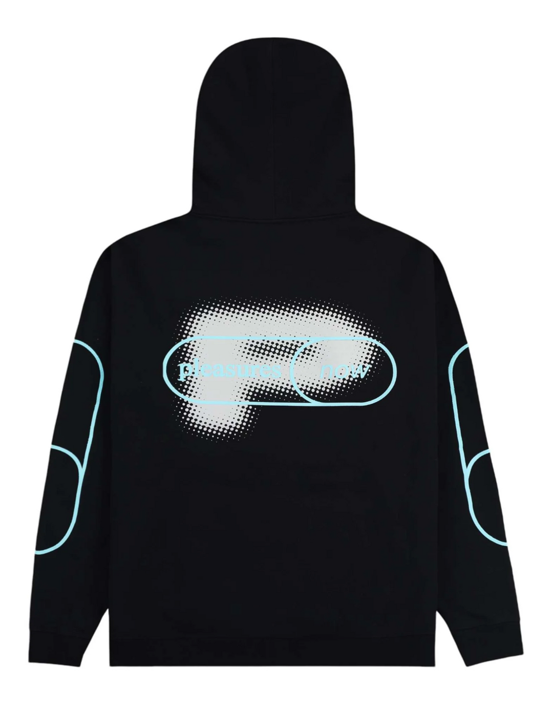 Pleasures Pixel P Graphic Logo Hoodie MSRP $90