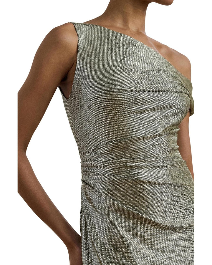 Lauren Ralph Lauren Nashea-Short Sleeve-Cocktail Dress Women's Dress MSRP $195
