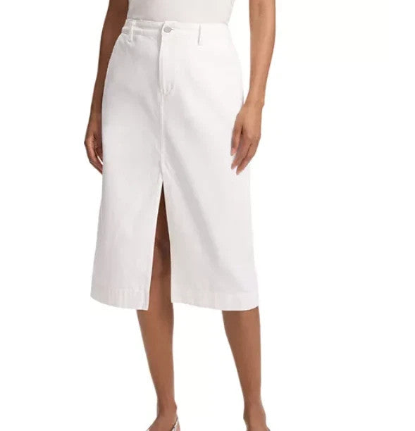 Theory Denim MIDI Skirt size 31 MSRP $375