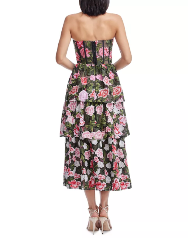 Dress the Population Teigan Bustier Dress MSRP $388