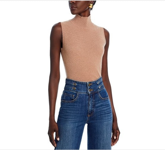 C by Bloomingdale's Cashmere Sleeveless 100% Cashmere Sweater MSRP $148