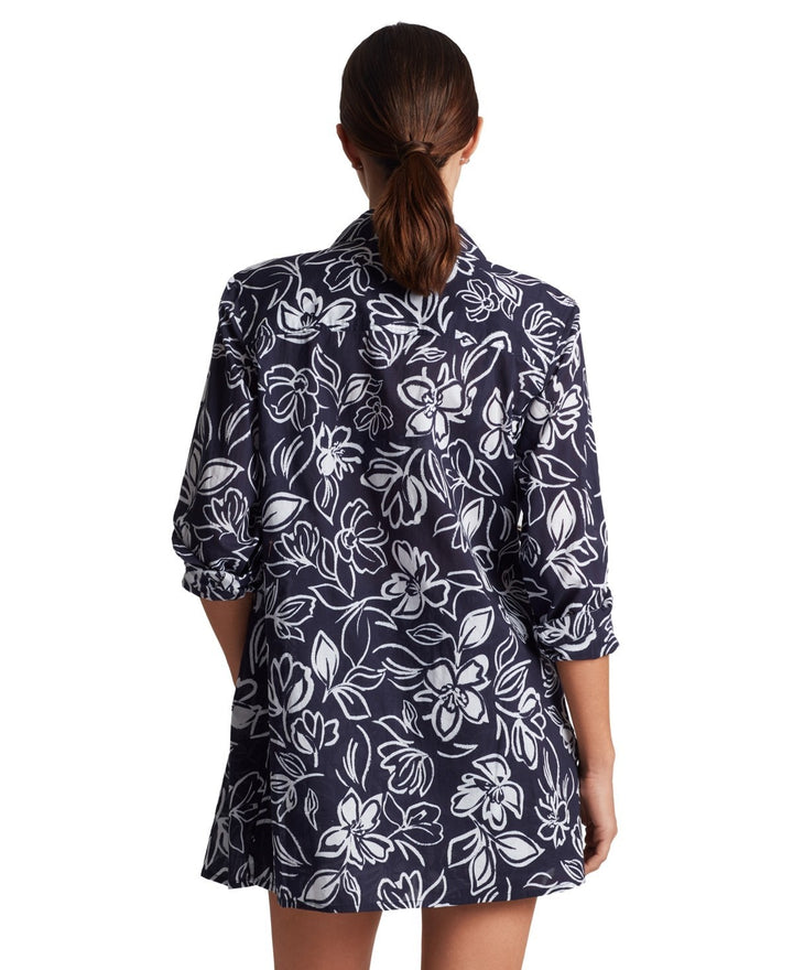 Lauren Ralph Lauren Women's Floral-Print Swim Cover-Up Set MSRP $195