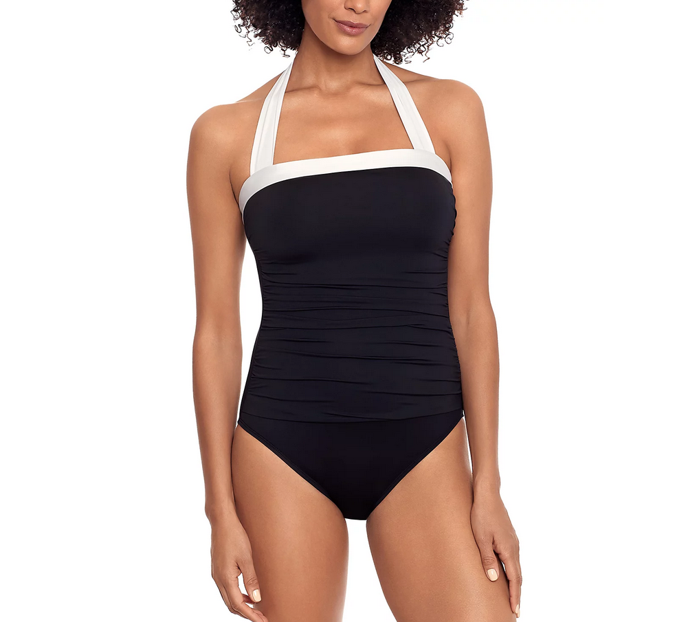Lauren Ralph Lauren Bel Air One-Piece Swimsuit MSRP $120