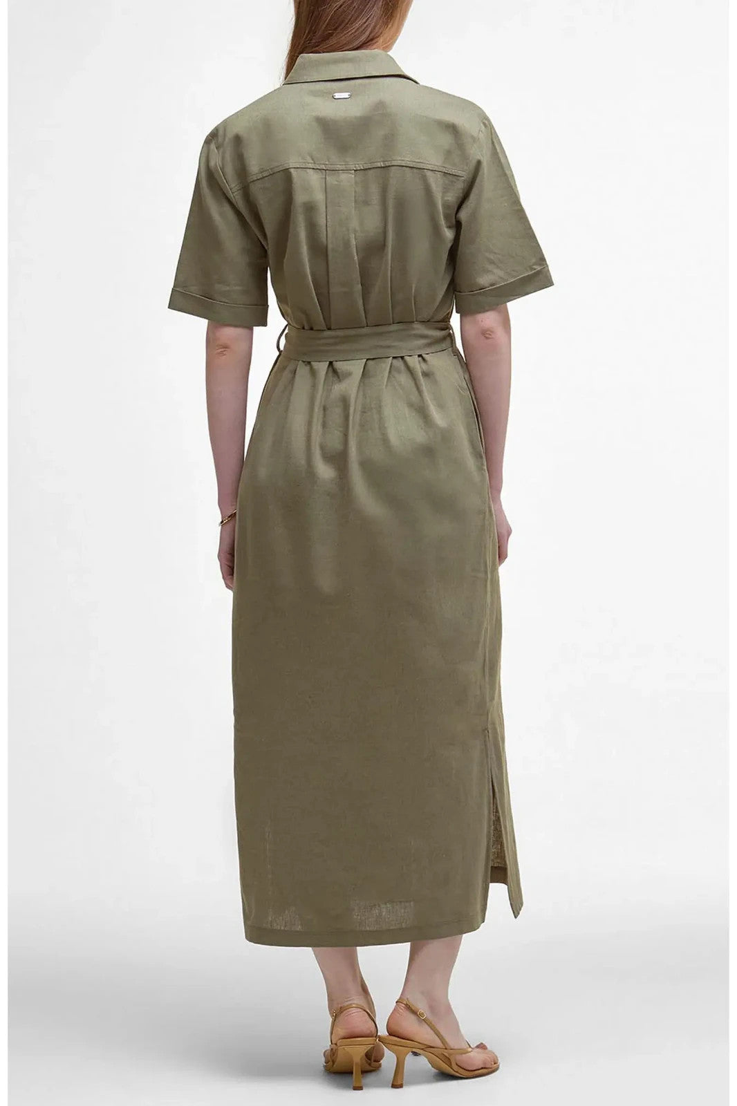 Barbour Nicole Maxi Shirt Dress MSRP $175
