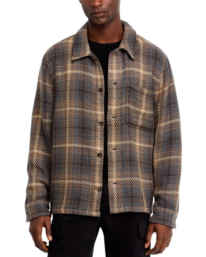 Madewell Boxy Twill Button Front Shirt Jacket MSRP $118