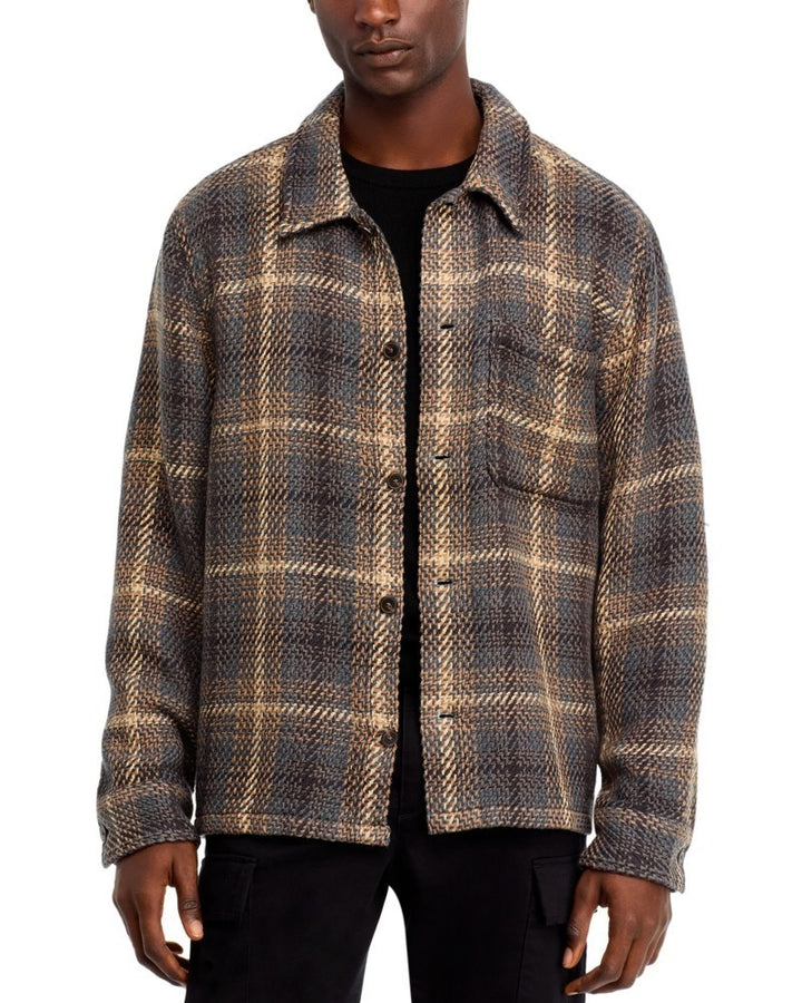 Madewell Boxy Twill Button Front Shirt Jacket MSRP $118