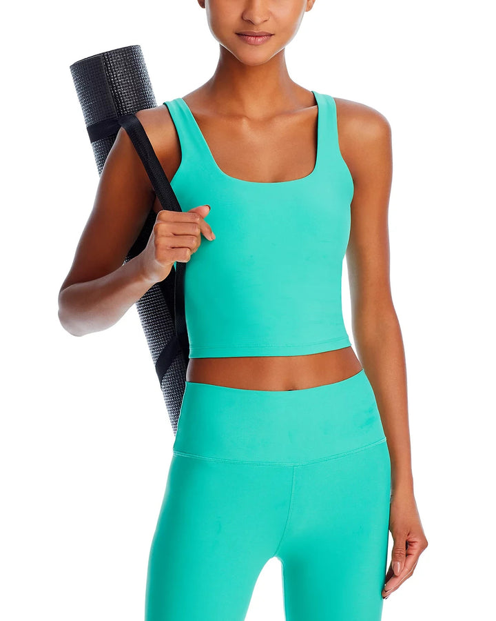 AQUA Athletic Square Neck Meet And Greet Top MSRP $58