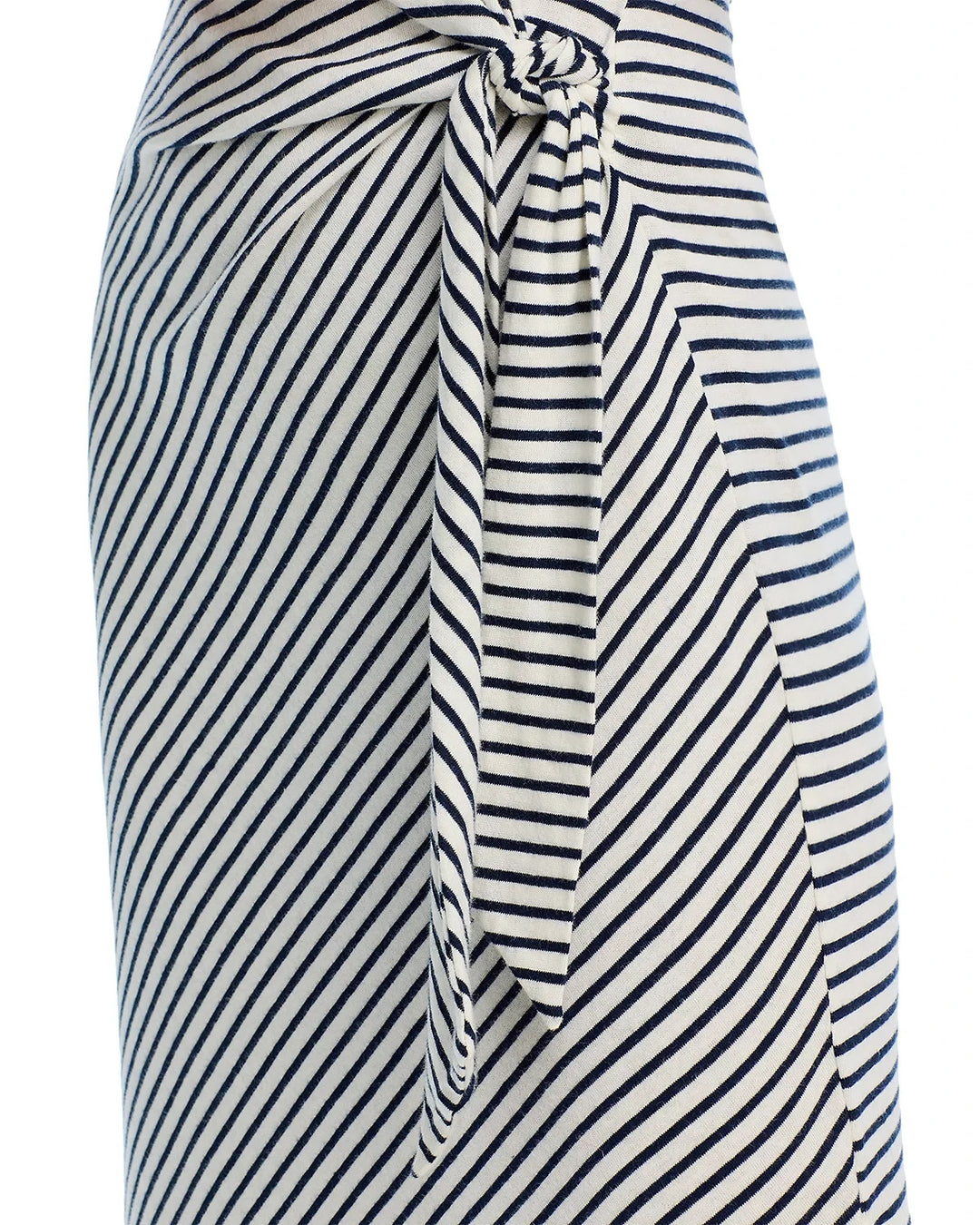 Rails Selah Striped Front Tie Midi Dress MSRP $168