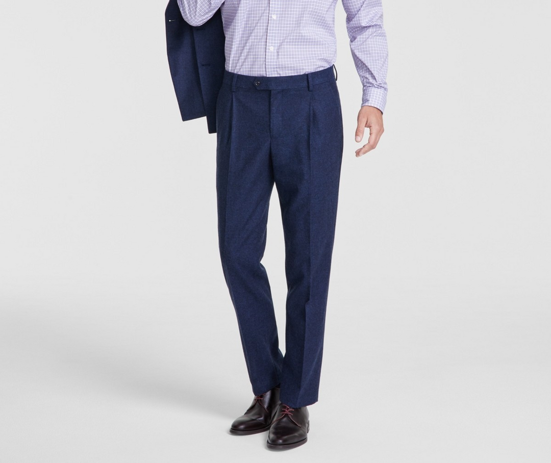 Tommy Hilfiger Men's Relaxed Modern-Fit Tweed Suit Separate Pants MSRP $190