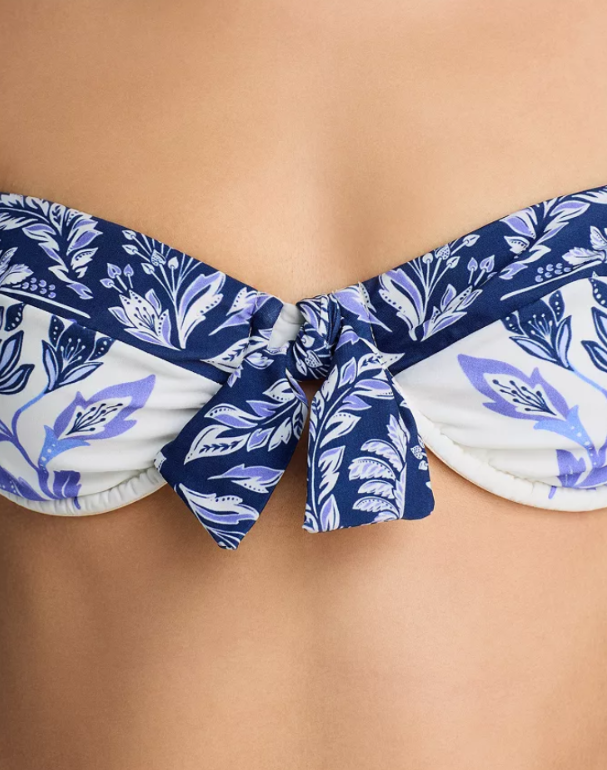 FARM Rio Delicate Tapestry Bikini Top MSRP $130