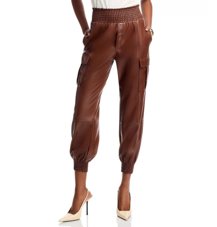 Cinq à Sept Lite Faux Leather Pants MSRP $295