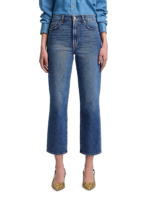 7 for All Mankind Logan Santa Cruz Stovepipe Jean MSRP $208