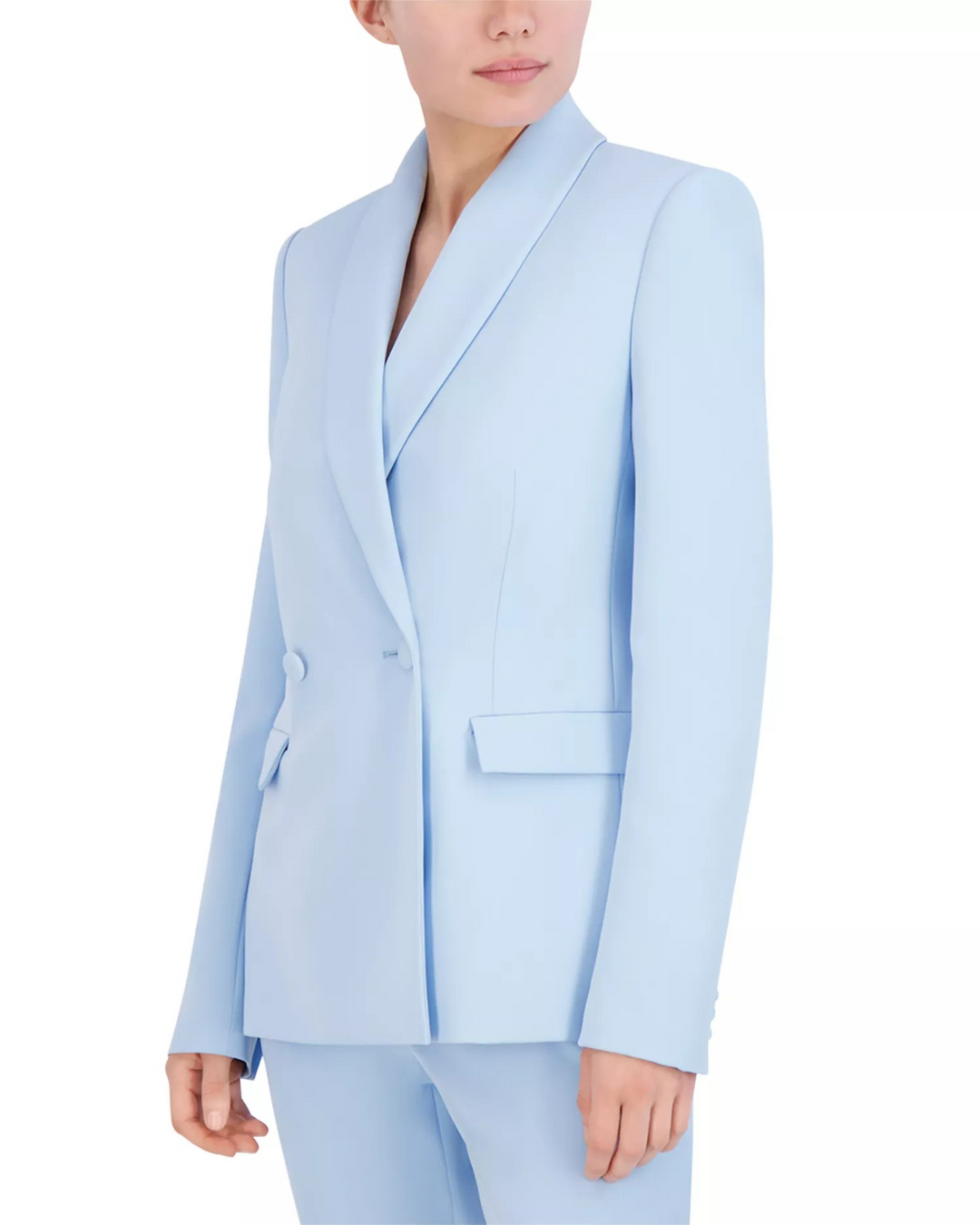 Bcbgmaxazria Shawl Collar Double Breasted Blazer MSRP $328