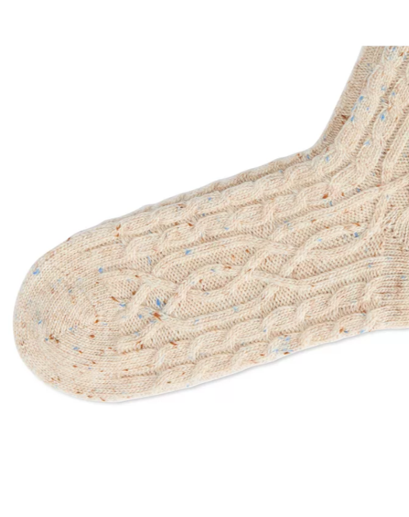 Polo Ralph Lauren Donegal Aaron Cable Knit Socks MSRP $35