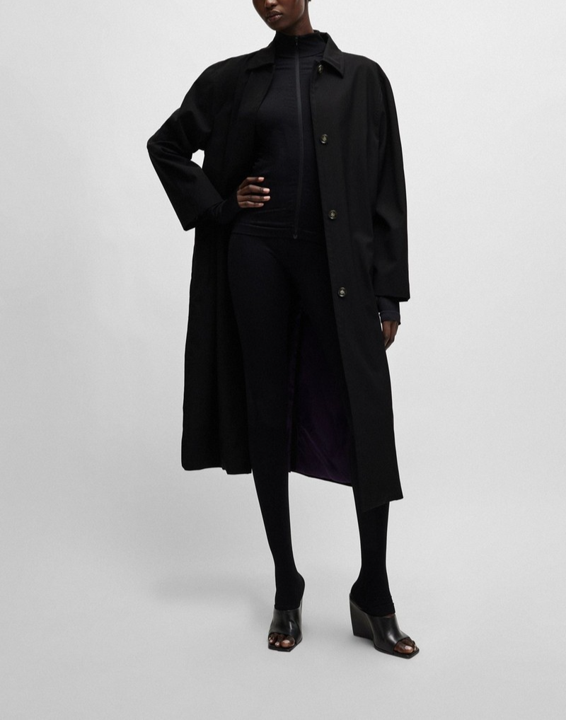 NAOMI X BOSS Stretch-jersey Leggings with Branded Waistband MSRP $198