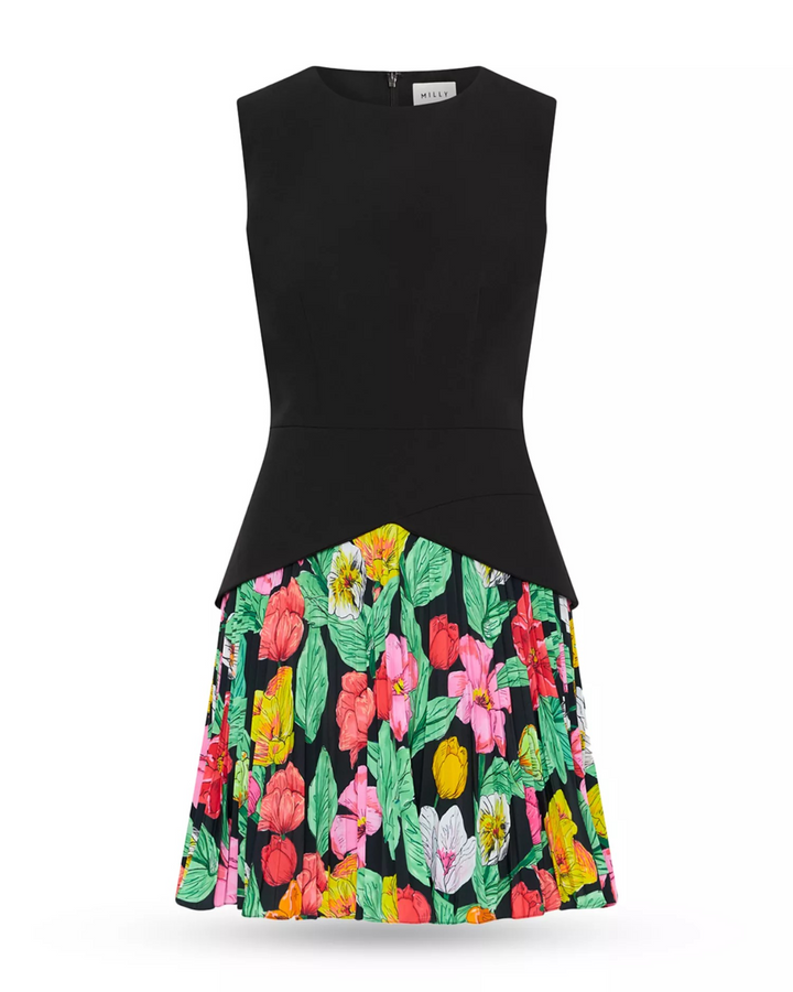 MILLY Haddy Tulip Rosette Dress MSRP $395