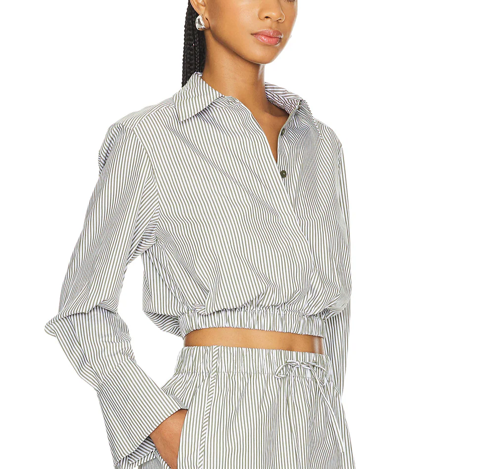 Blythe Button Down Top MSRP $295