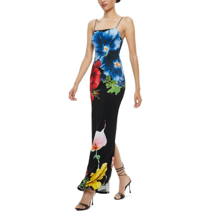 Alice and Olivia Fifi Maxi Dress MSRP $440