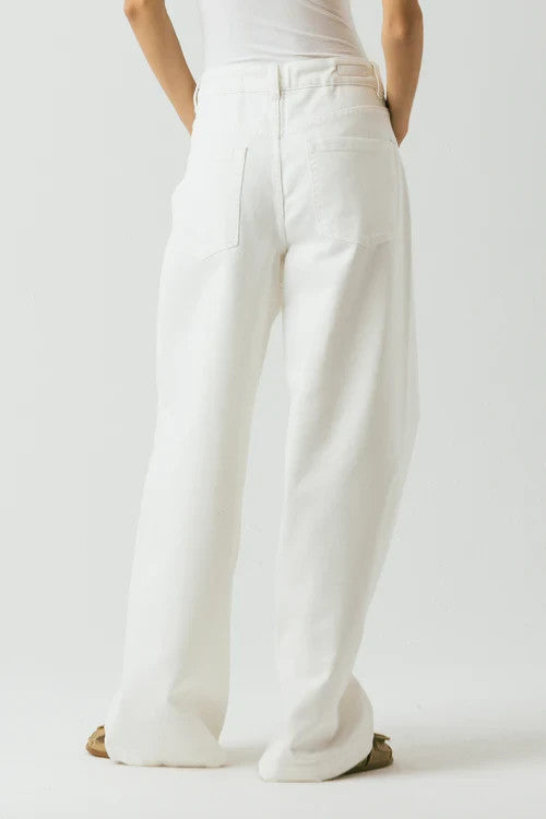 Blanknyc Low Rise Baggy Fit Twill Pants MSRP $128