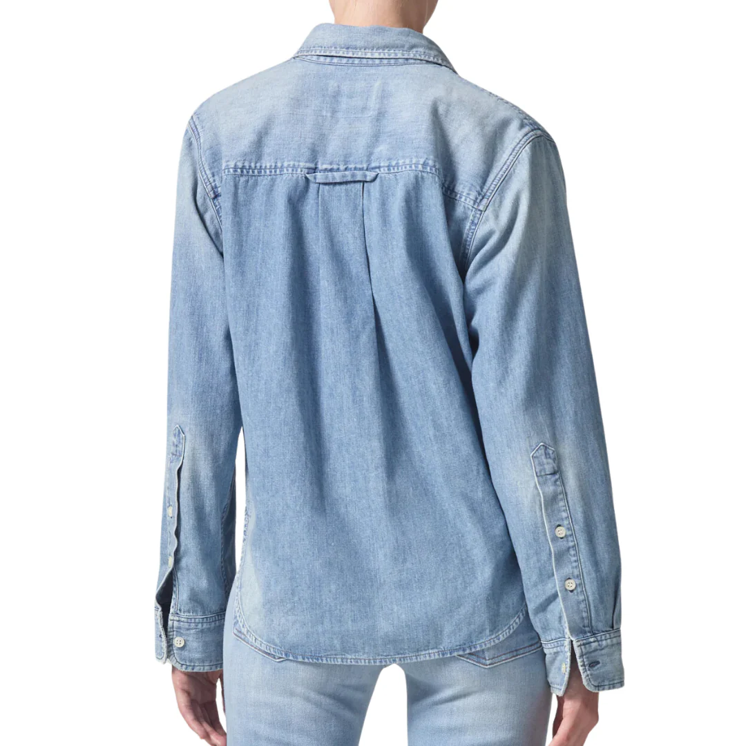 Citizens of Humanity Baby Shay Denim Shirt MSRP $248