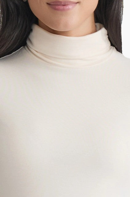 Jones New York Shirred Turtleneck Top MSRP $59.50