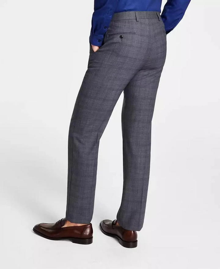 Michael Kors Men's Classic-Fit Wool-Blend Stretch Suit Separate Pants MSRP $190