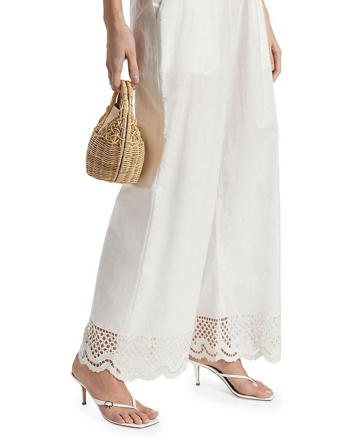 Rails Women's Henrik Cotton Scalloped Pants MSRP $178