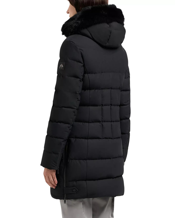 Moose Knuckles Watershed Shearling Trim Down Parka MSRP $1395