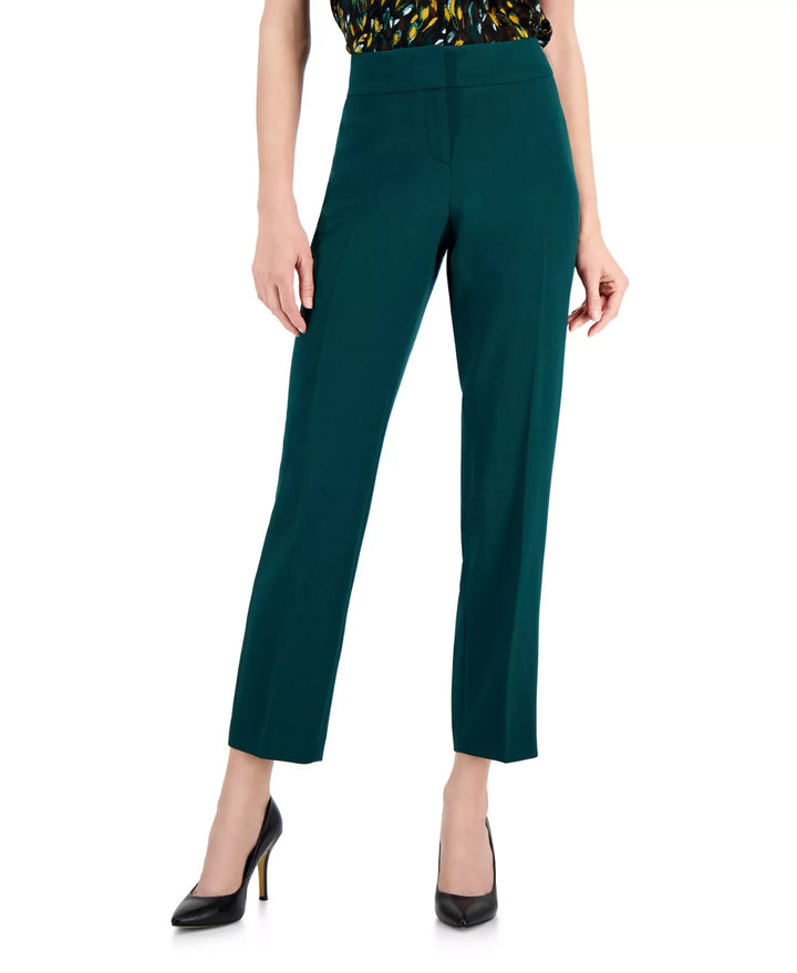 Kasper Women's Stretch-Crepe Straight-Leg Pants MSRP $79