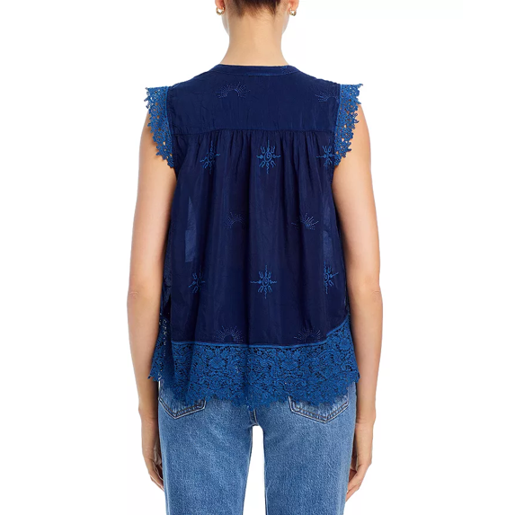 Johnny Was Zahyra Blouse MSRP $255