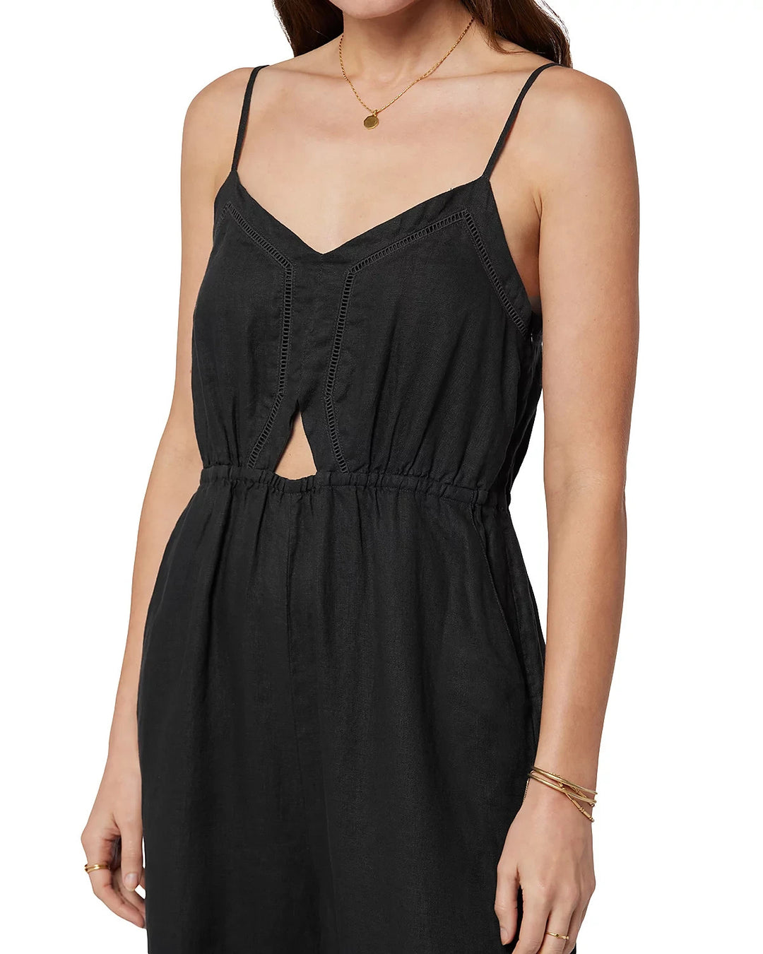 Joie Maisie Linen Wide Leg Jumpsuit MSRP $298