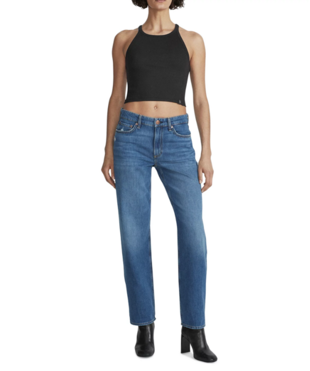 rag & bone Dre Mid Rise Baggy Boyfriend Jeans MSRP $225