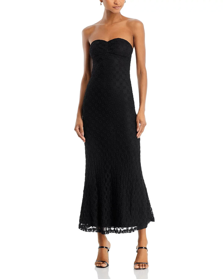 Bardot Adoni Strapless Midi Dress MSRP $119