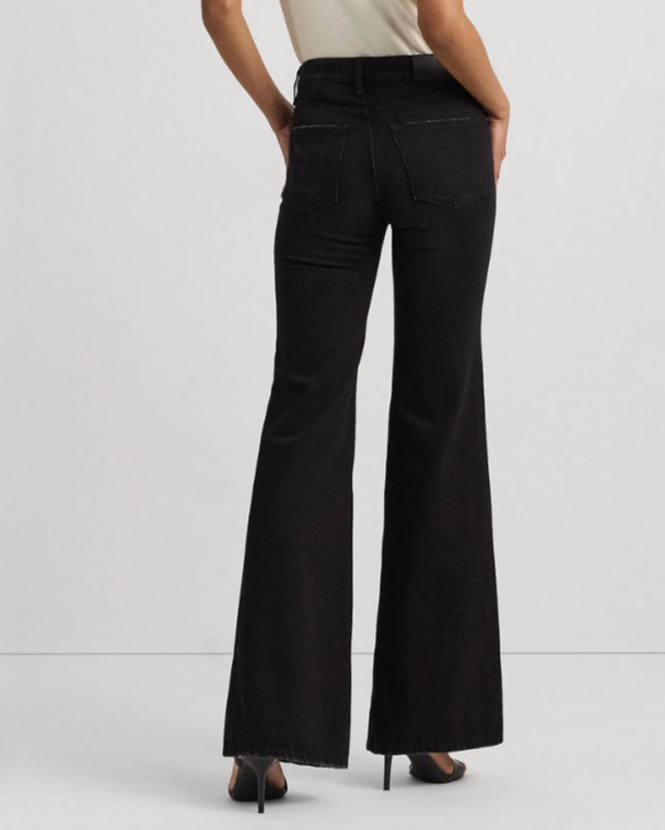 Lauren Ralph Lauren High-Rise Flare Jeans MSRP $165