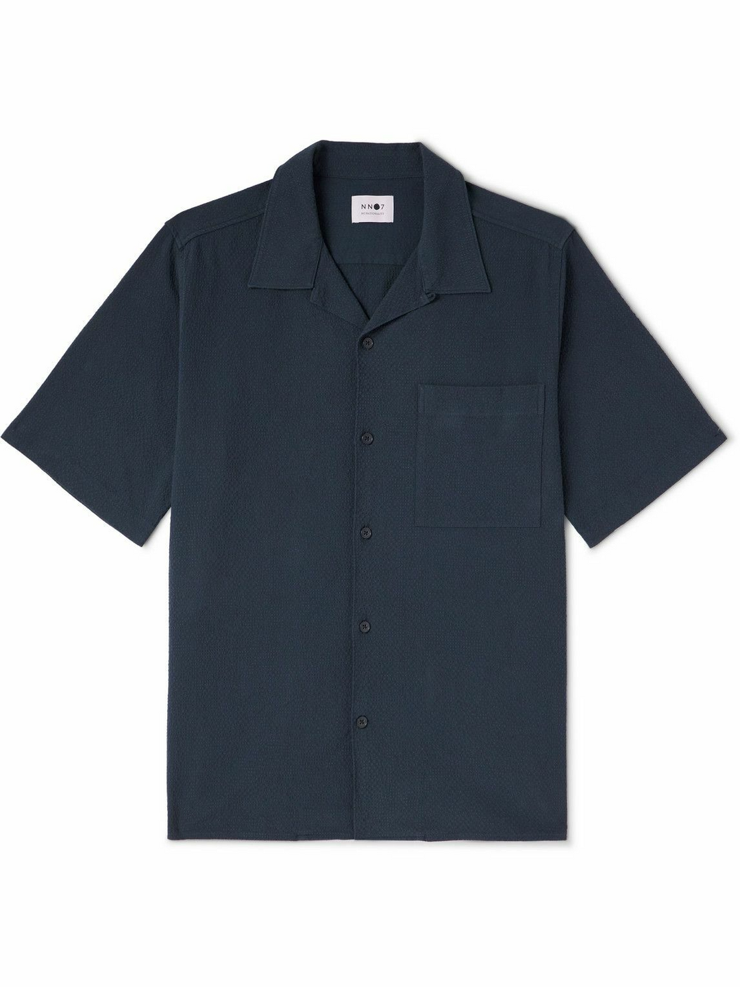 NN07 Julio Seersucker Shirt MSRP $185