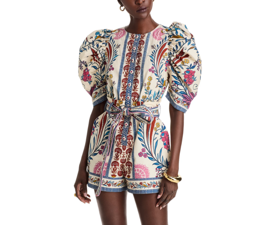 FARM Rio Romantic Lightness Romper MSRP $210