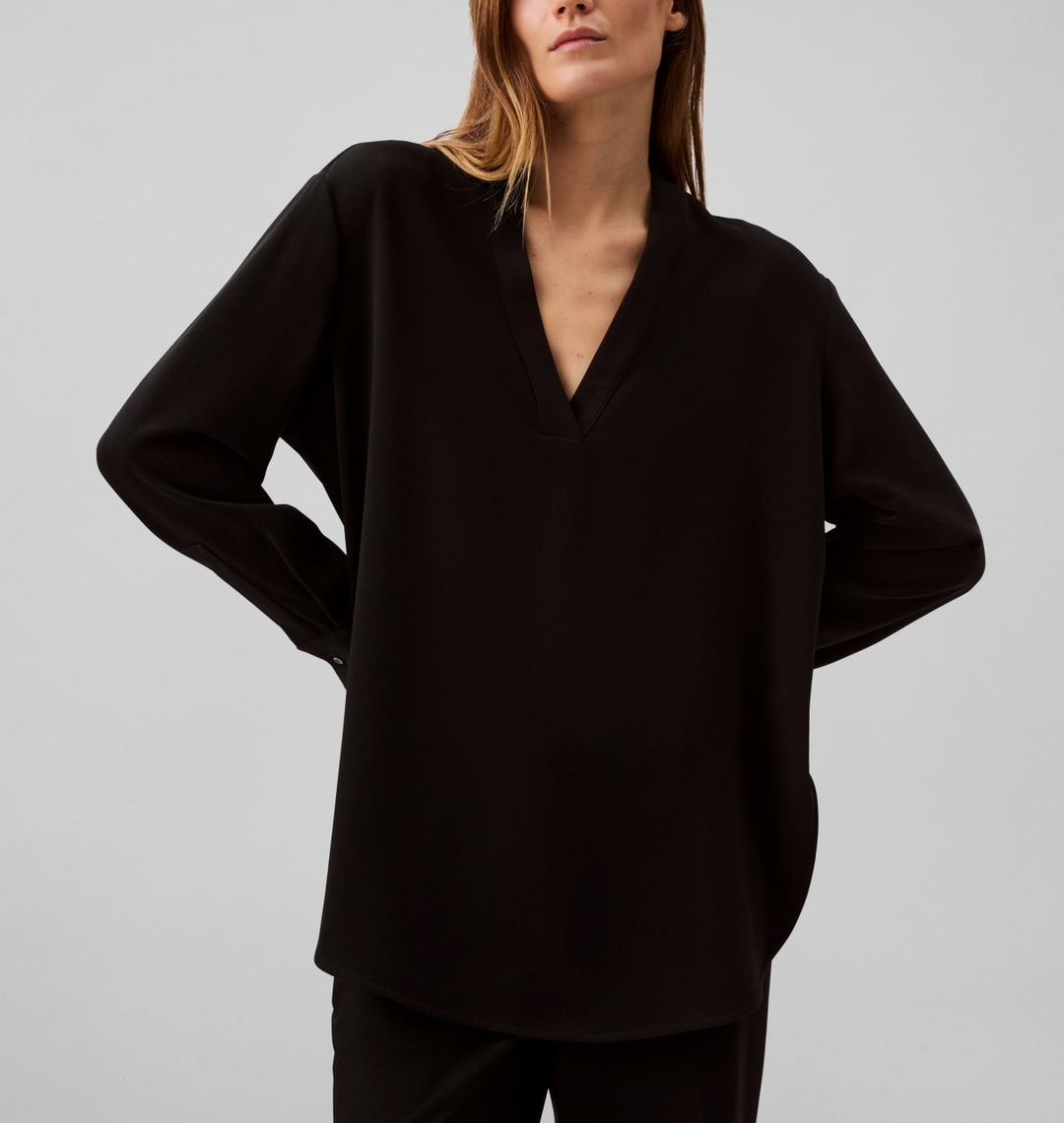 Calvin Klein Relaxed V-Neck Popover Tunic MSRP $79