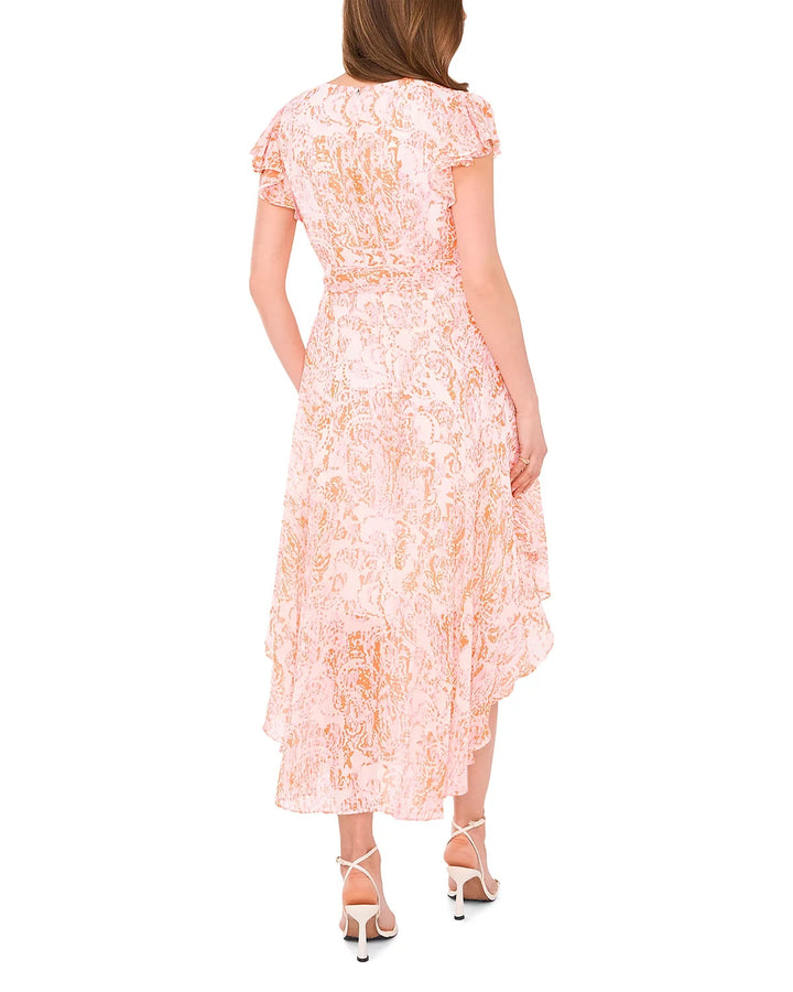 VINCE CAMUTO Asymmetric Hem Midi Dress MSRP $129