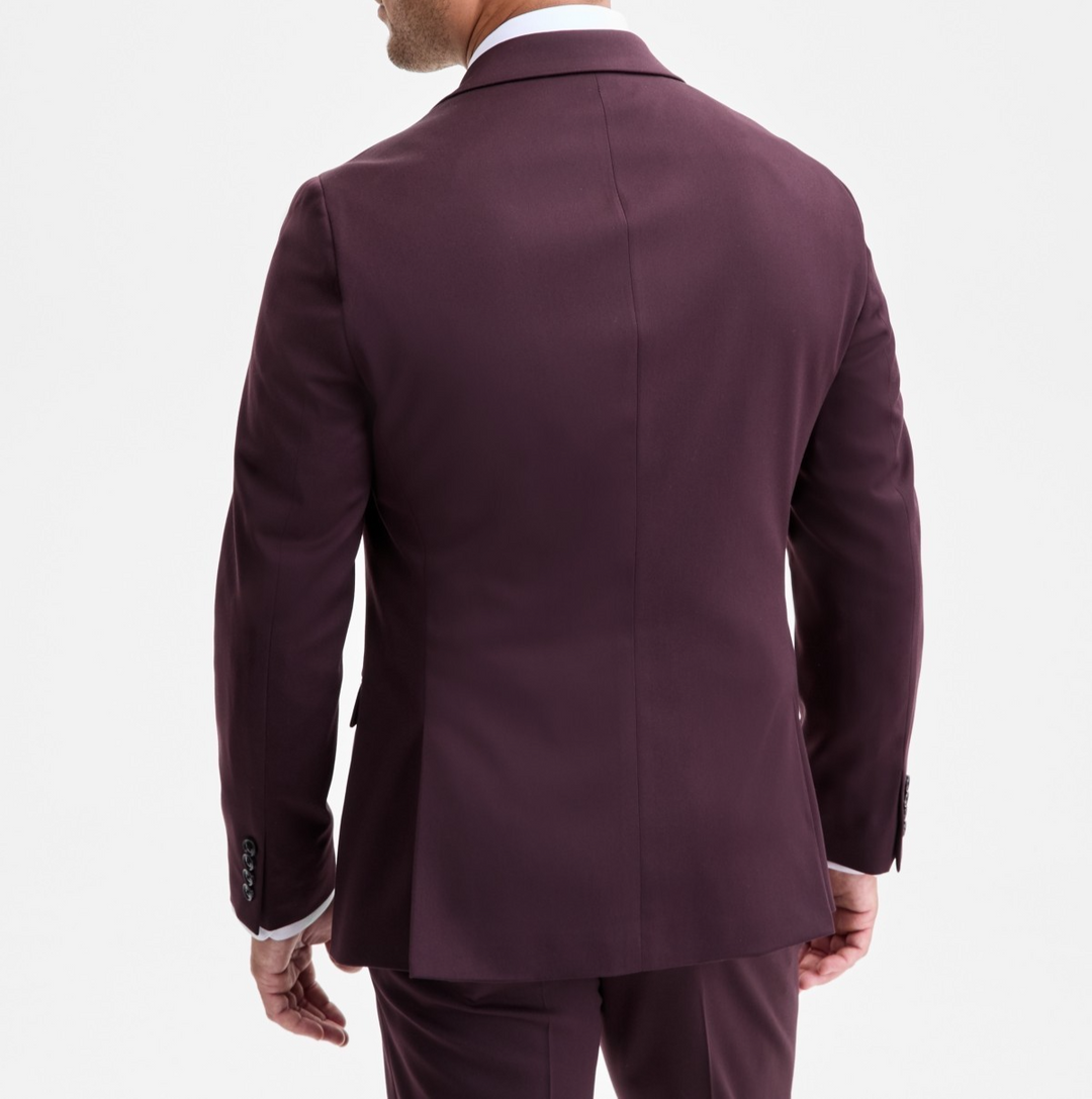 Bar III Men's Slim-Fit Satin Suit Separate Jacket MSRP $425