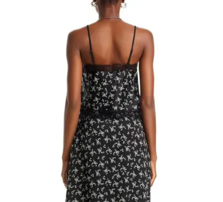 Lucy Paris Donna Lace Trim Camisole MSRP $58