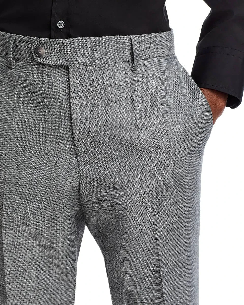 BOSS Genius Melange Slim Fit Suit Pants MSRP $278