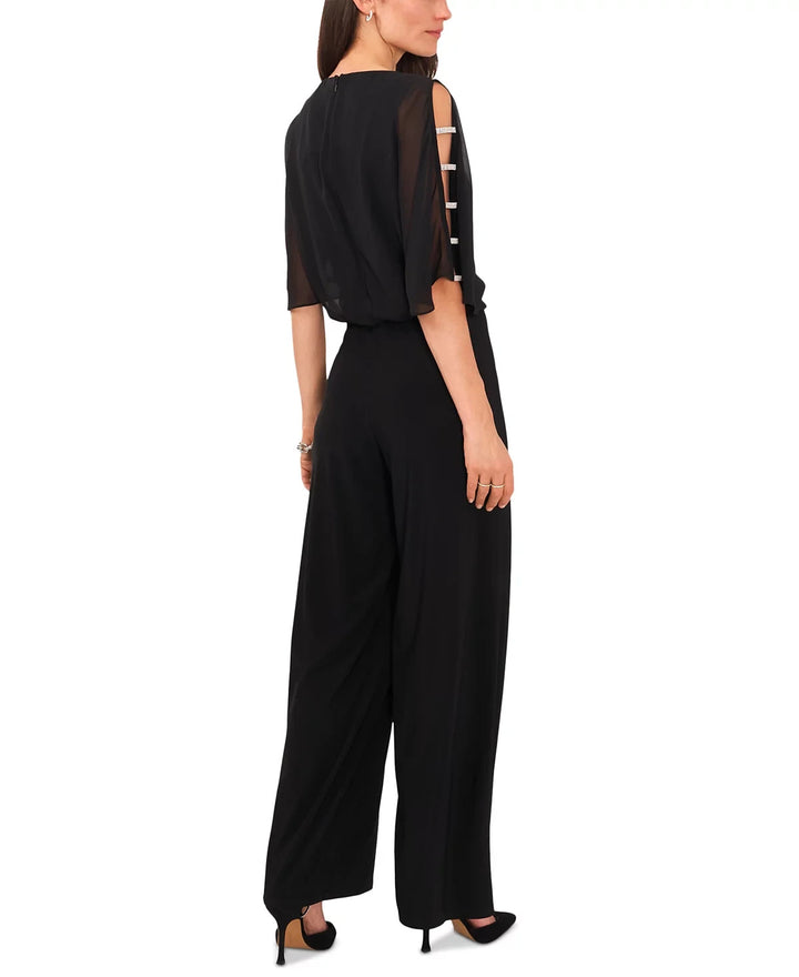 MSK Embellished Ladder-Sleeve Jumpsuit MSRP $89
