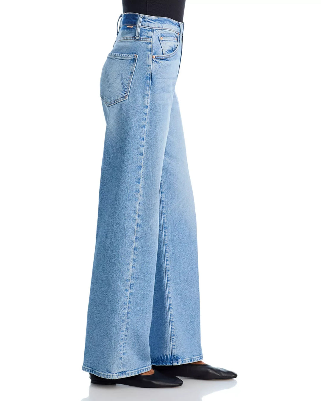 MOTHER The Lasso Sneak High Rise Jeans MSRP $278