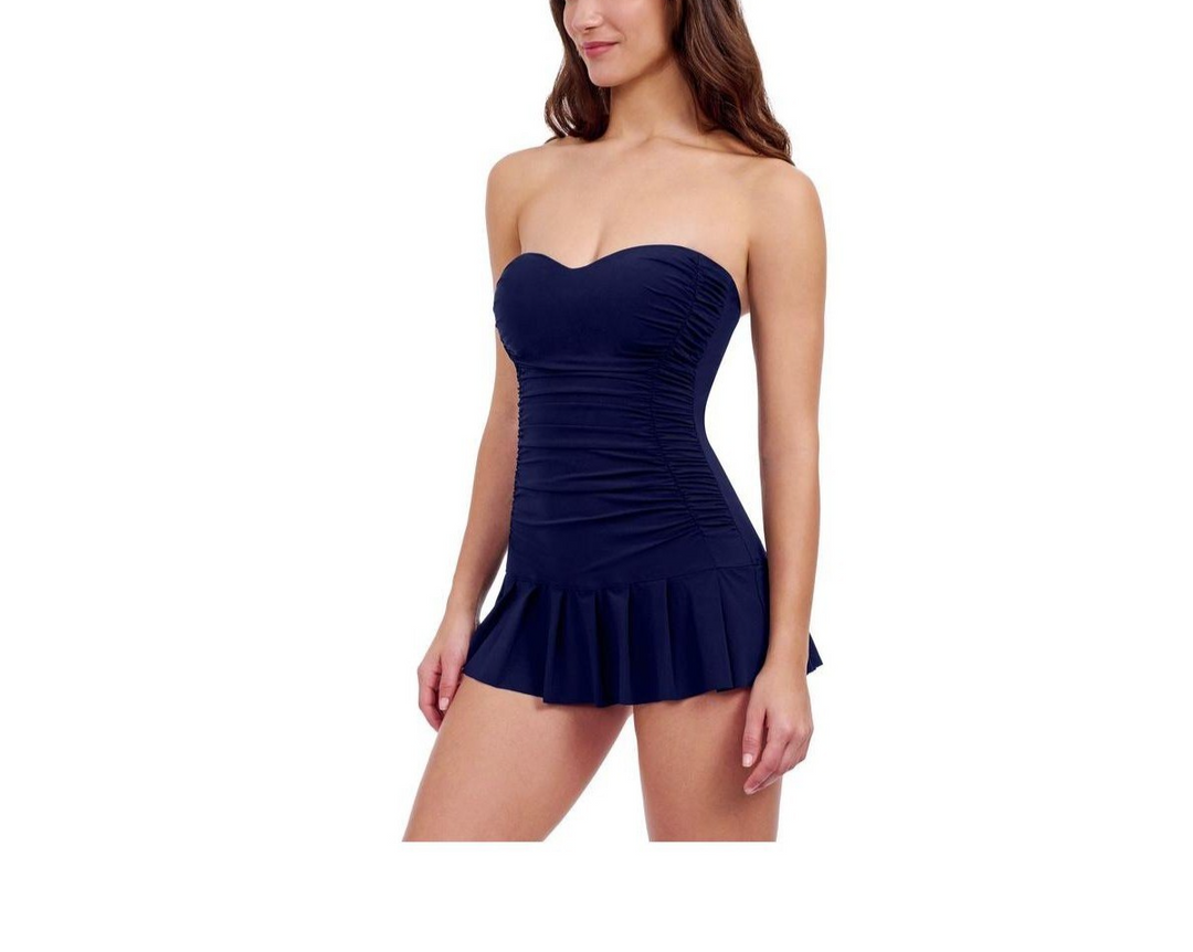Profile by Gottex Tutti Frutti Sweetheart Bandeau  Swimdress MSRP $148