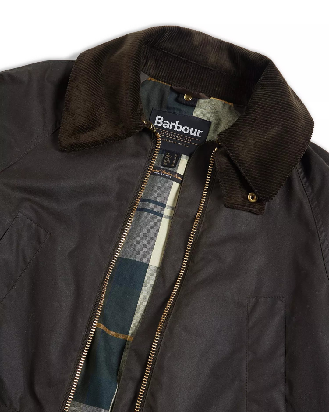 Barbour Allerston Waxed Coat MSRP $500