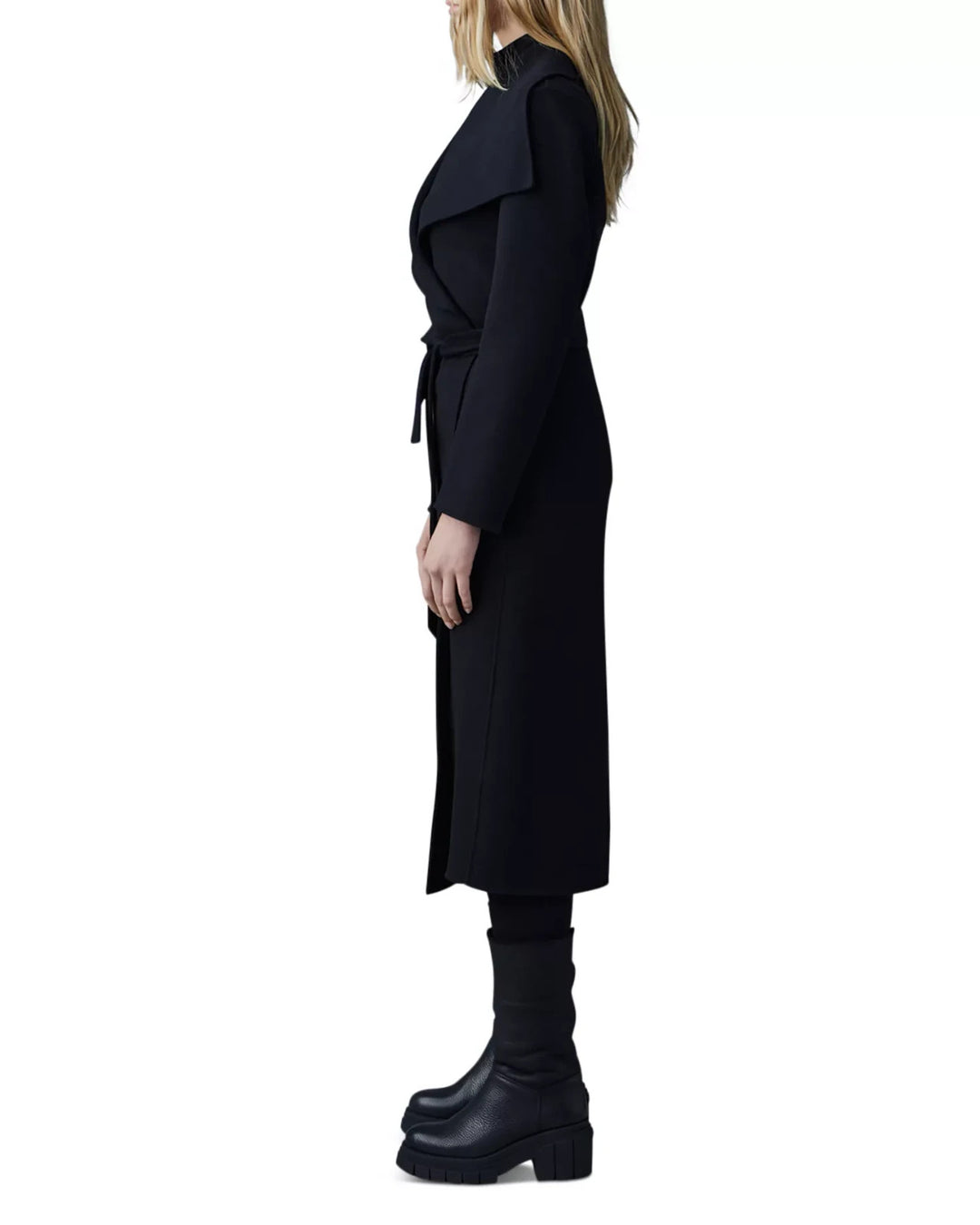 Mackage MAI Wool Wrap Coat MSRP $1190