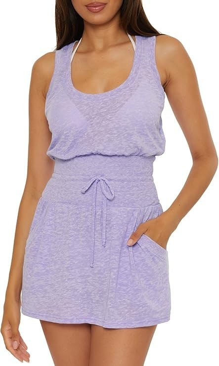 BECCA by Rebecca Virtue Beach Date Scoop Neck Dress MSRP $78