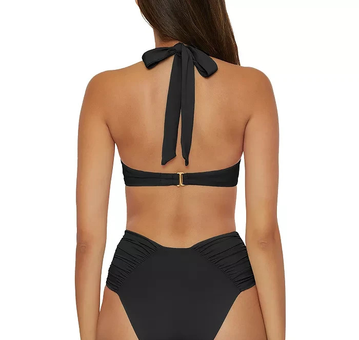 BECCA® by Rebecca Virtue Color Code Multi Way Underwire Bikini Bra Top MSRP $88