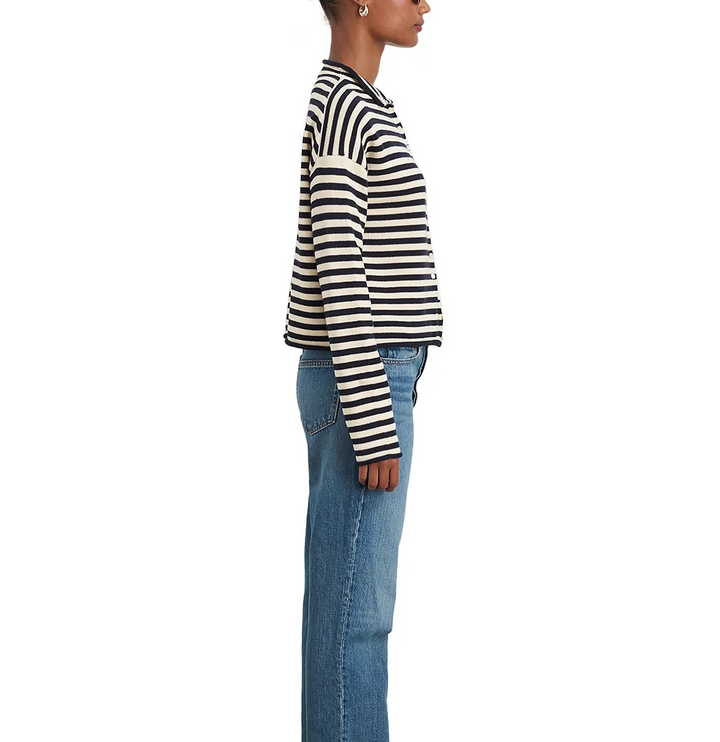 Alex Mill Taylor Striped Cardigan MSRP $175